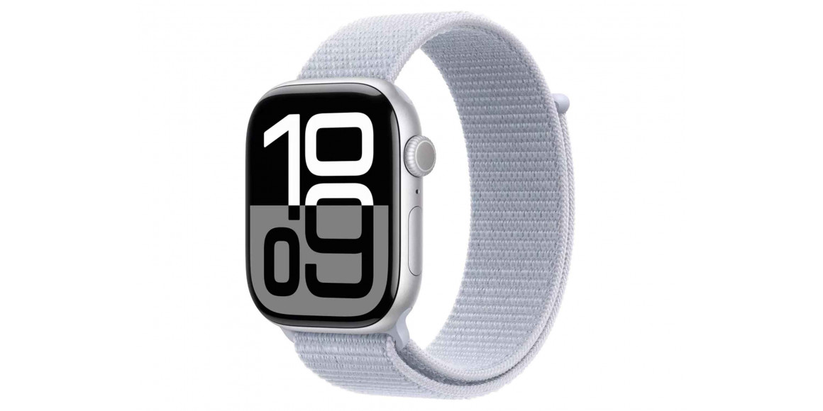 Սմարթ ժամացույց APPLE WATCH SERIES 10 42MM SILVER BLUE CLOUD SPORT LOOP (A2997) (MWWD3QI/A)