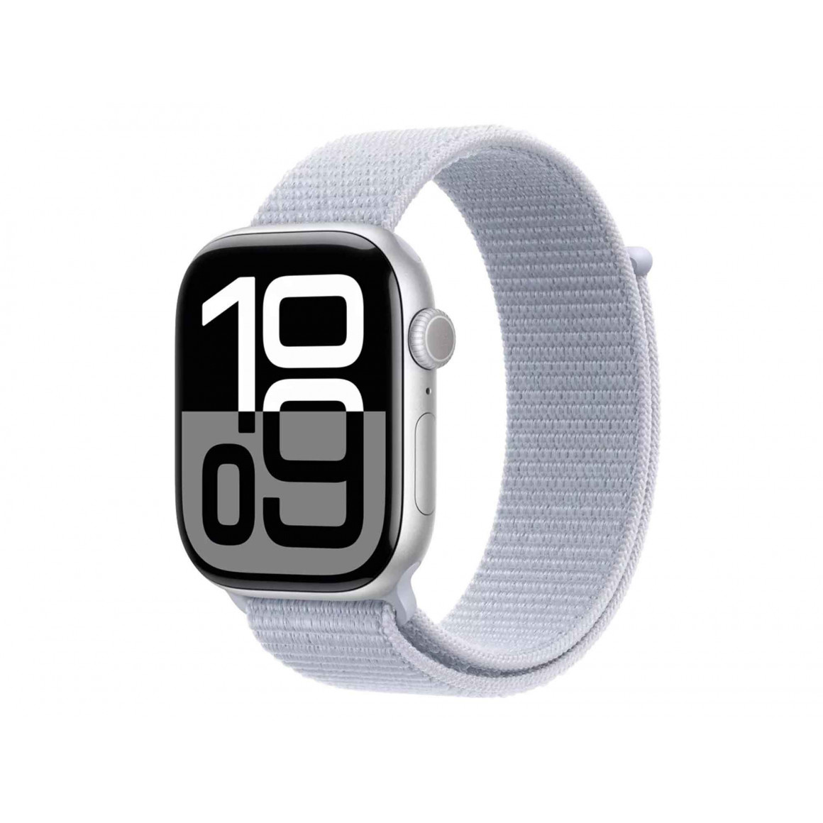 Smart watch APPLE WATCH SERIES 10 46MM SILVER ALUMINIUM BLUE CLOUD SPORT LOOP (A2999) (MWWN3QI/A)