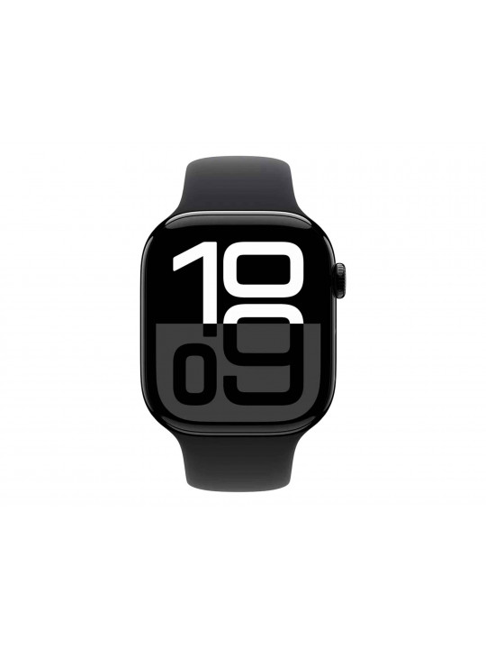 Սմարթ ժամացույց APPLE WATCH SERIES 10 46MM JET BLACK ALUMINIUM BLACK SPORT BAND (A2999) (MWWQ3QI/A)