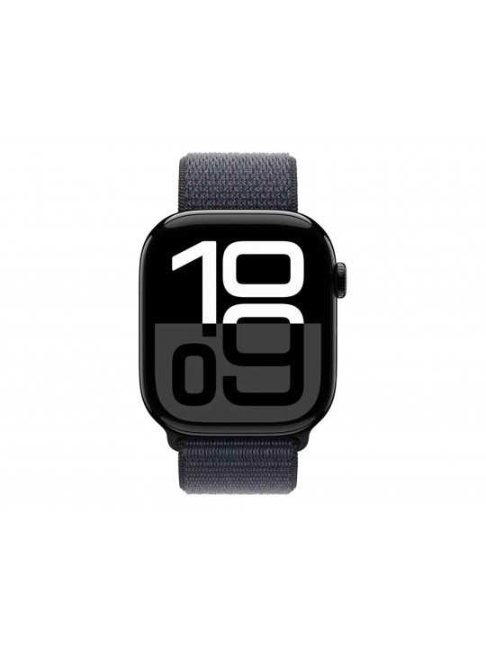 Smart watch APPLE WATCH SERIES 10 46MM JET BLACK ALUMINIUM INK SPORT LOOP (A2999) (MWWR3QI/A)