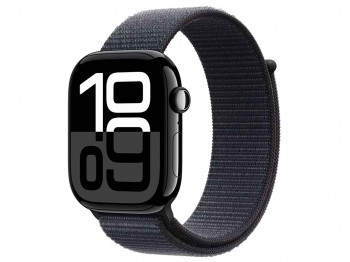 Смарт-часы APPLE WATCH SERIES 10 46MM JET BLACK ALUMINIUM INK SPORT LOOP (A2999) (MWWR3QI/A)