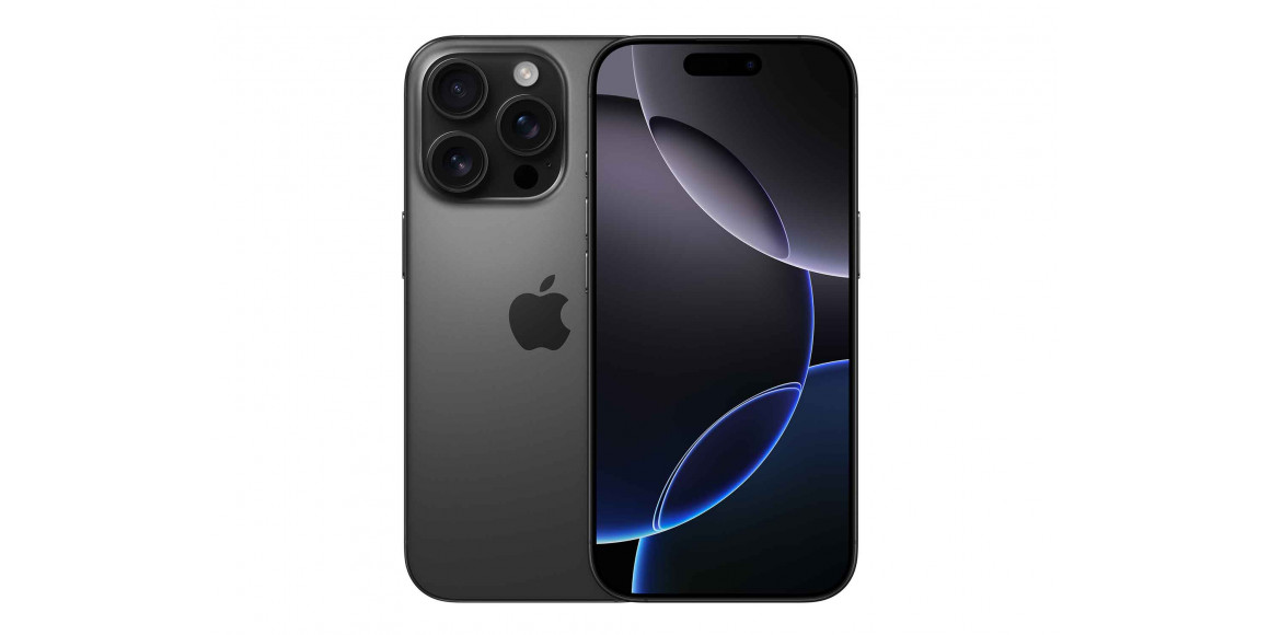 Սմարթ հեռախոս APPLE iPhone 16 Pro 256GB (Black Titanium) (A3293) (MYNH3HX/A)