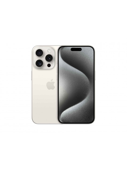 Սմարթ հեռախոս APPLE IPHONE 15 PRO MAX 256GB (WHITE TITANIUM) (MU783RX/A)