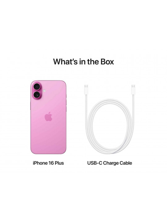 Սմարթ հեռախոս APPLE iPhone 16 Plus 128GB (Pink) (A3290) (MXVW3HX/A)