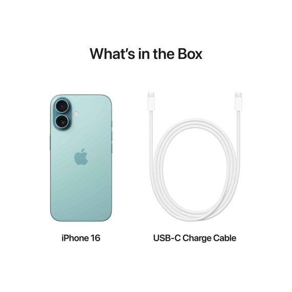 Սմարթ հեռախոս APPLE iPhone 16 128GB (Teal) (A3287) (MYED3HX/A)
