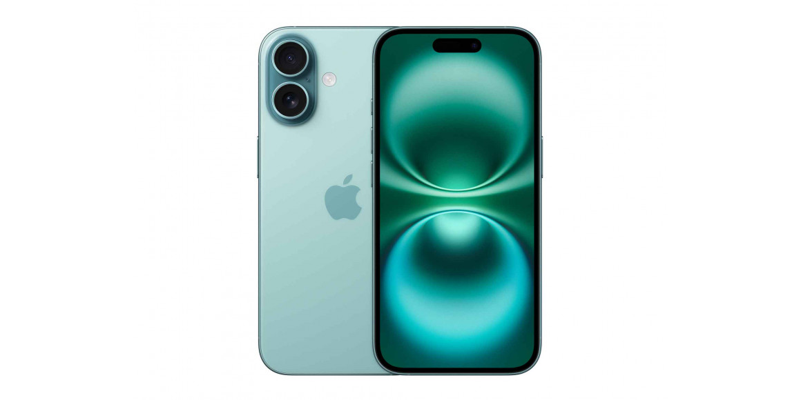 Смартфон APPLE iPhone 16 128GB (Teal) (A3287) (MYED3HX/A)