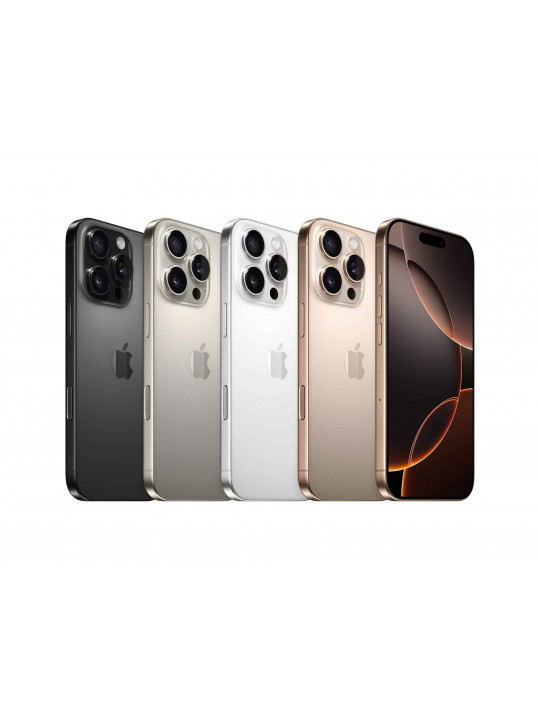 Սմարթ հեռախոս APPLE iPhone 16 Pro 128GB (White Titanium) (A3293) (MYNE3HX/A)