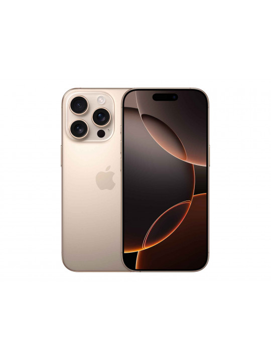 Սմարթ հեռախոս APPLE iPhone 16 Pro 128GB (Desert Titanium) (A3293) (MYNF3HX/A)