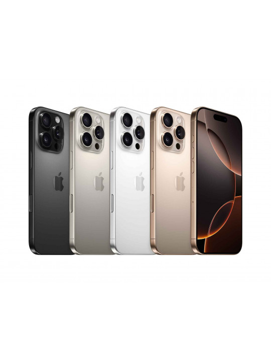 Սմարթ հեռախոս APPLE iPhone 16 Pro 128GB (Desert Titanium) (A3293) (MYNF3HX/A)