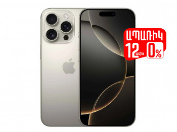 Smart phone APPLE iPhone 16 Pro 1TB (Natural Titanium) (A3293) (MYNX3HX/A)