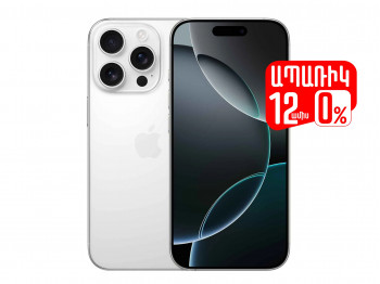 Смартфон APPLE iPhone 16 Pro 512GB (White Titanium) (A3293) (MYNN3HX/A)