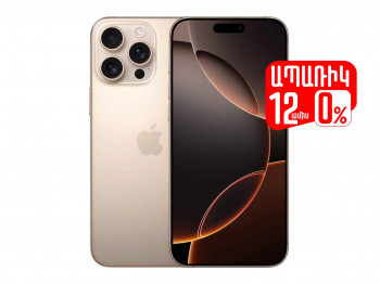 Smart phone APPLE iPhone 16 Pro Max 256GB (Desert Titanium) (A3296) (MYWX3HX/A)