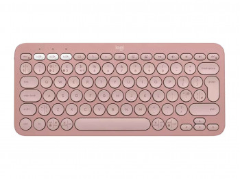 Keyboard LOGITECH K380s Pebble Keys 2 (Rose) (L920-011853)