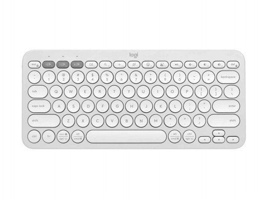 Клавиатура LOGITECH K380s Pebble Keys 2 (White) (L920-011852)