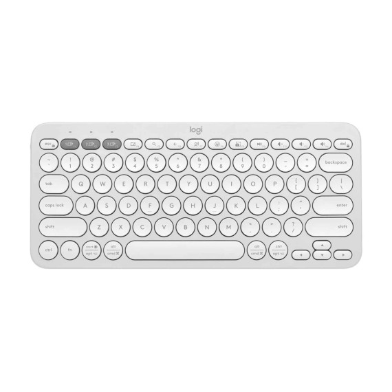 Клавиатура LOGITECH K380s Pebble Keys 2 (White) (L920-011852)