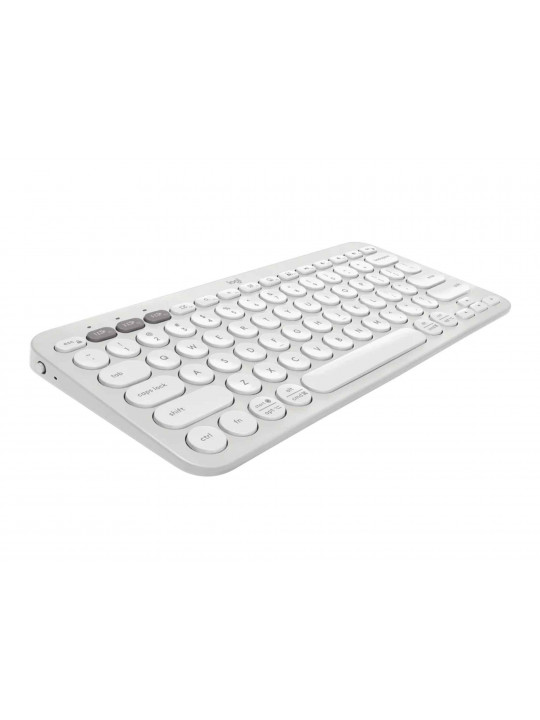 Ստեղնաշար LOGITECH K380s Pebble Keys 2 (White) (L920-011852)