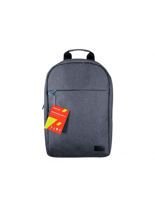 Сумки для ноутбука CANYON BP-4 Super Slim Backpack 15.6 (Blue) (CNE-CBP5DB4)