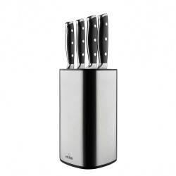 Ножи и аксессуары VINZER 50114 CLASSIC SET 5PC W/STEEL STAND 