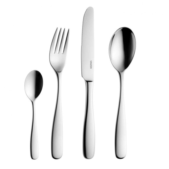 Սեղանի դանակ-պատառաքաղ VINZER 50106 ALSKA 24PC SET 
