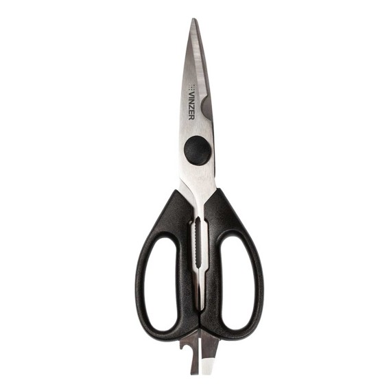 Ножницы кухонные VINZER 50286 S.STEEL BLACK 