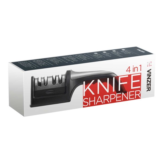 Ножи и аксессуары VINZER 50306 SHARPENER 4in1 