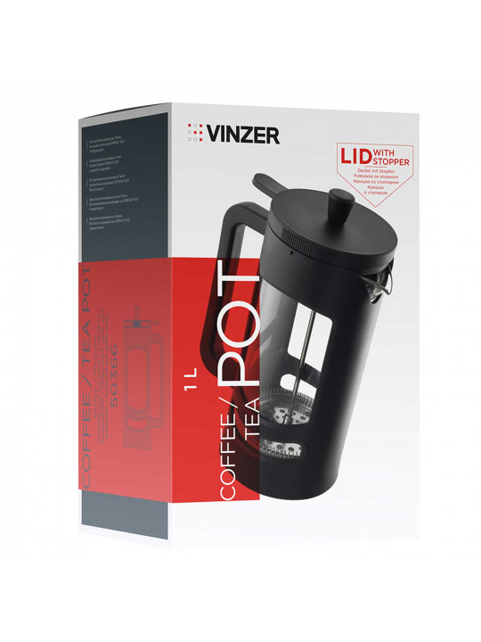 Թեյնիկներ/թեյի թրմիչներ VINZER 50366 TEA POT 1L 