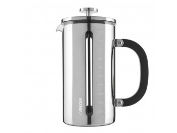 Чайники/заварники VINZER 50369 S. STEEL TEA POT 1L 