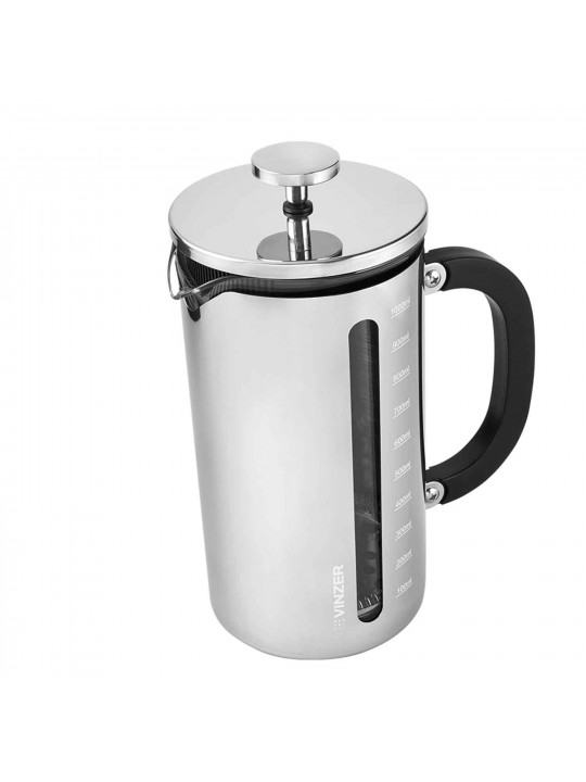 Թեյնիկներ/թեյի թրմիչներ VINZER 50369 S. STEEL TEA POT 1L 