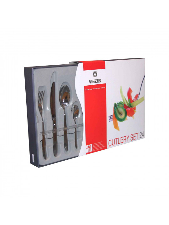 Набор столовых приборов VINZER 50101 NOCLUME 24PC SET 