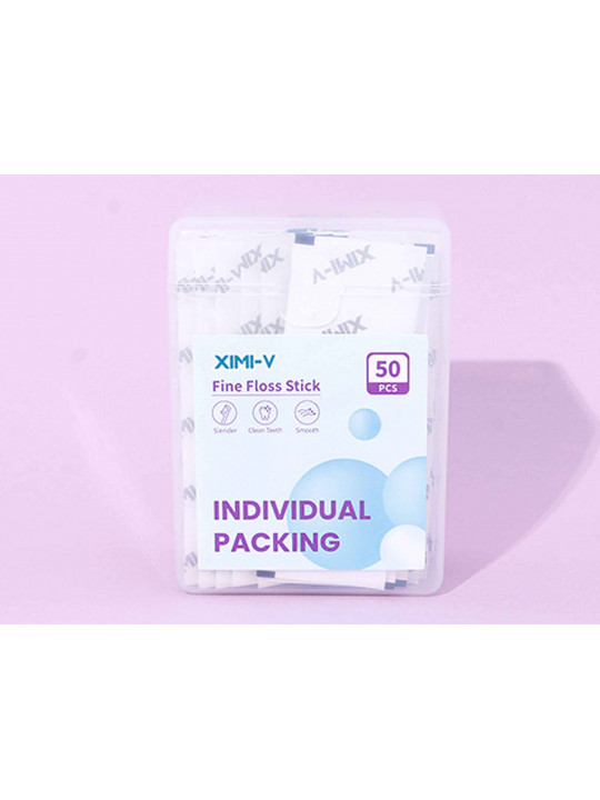 Dental floss XIMI 6942156237876 50 PCS (237876)