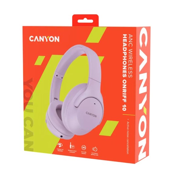 Наушник CANYON OnRiff 10 (Purple) (CNS-CBTHS10PU)