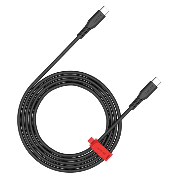 Кабель CANYON Type-C to Type-C 60W 2m (Black) (CNS-CC60SC20B)