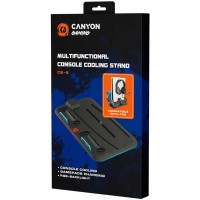 Cooling pad CANYON CS-PS5 PS and joysticks charger stand (Black) (CND-CSPS5B)
