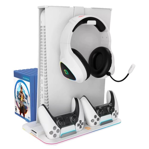 Охлаждающие подставки CANYON CS-PS5 PS and joysticks charger stand (White) (CND-CSPS5W)