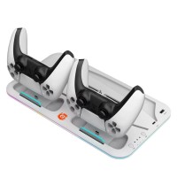 Cooling pad CANYON CS-PS5 PS and joysticks charger stand (White) (CND-CSPS5W)