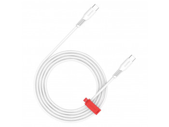 Кабель CANYON Type-C to Type-C 60W 2m (White) (CNS-CC60SC20W)