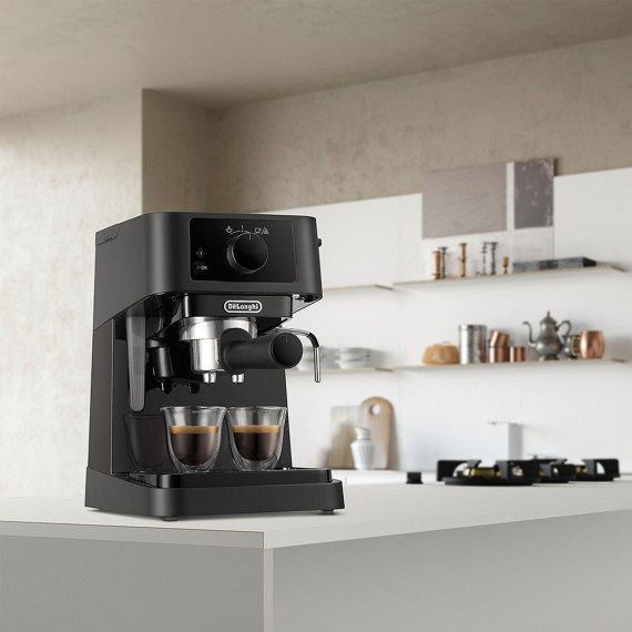 Рожковые кофемашины DELONGHI EC230.BK 