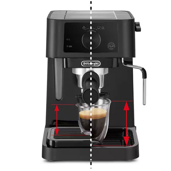 Կիսաավտոմատ սրճեփ մեքենաներ DELONGHI EC235.BK 