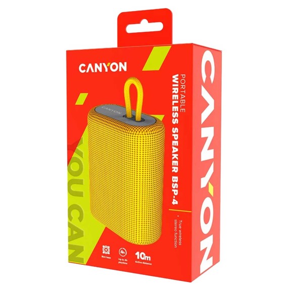 Bluetooth динамик CANYON CNE-CBTSP4Y 