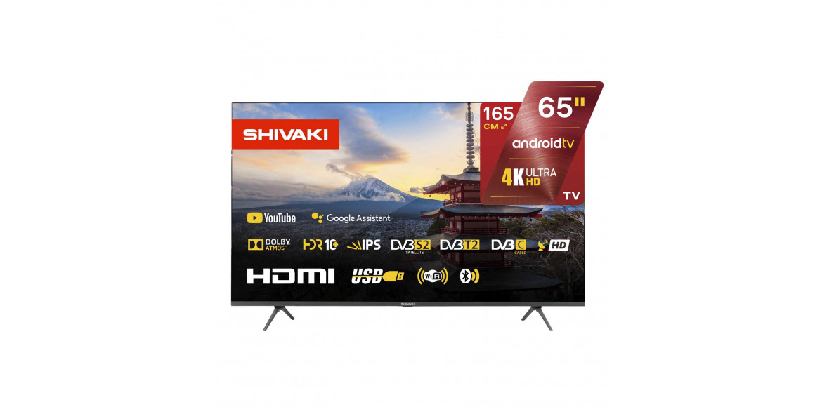 Հեռուստացույց SHIVAKI S65LU8500 BLACK 