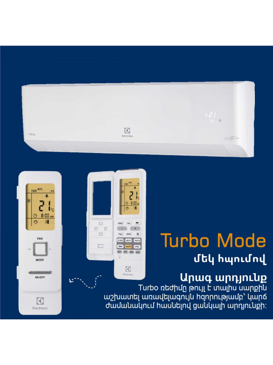 Air conditioner ELECTROLUX EACS/I-18HVI/N8 