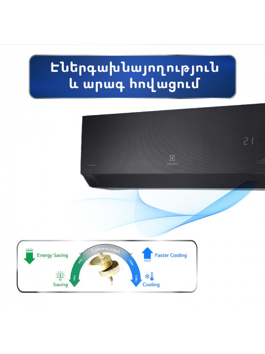 Օդորակիչ ELECTROLUX Enterprise Super DC EACS/I-24HEN-BLACK/N8 