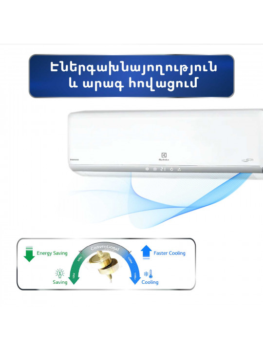 Օդորակիչ ELECTROLUX MONACO EACS/I-18HM/N8_22Y (T) 