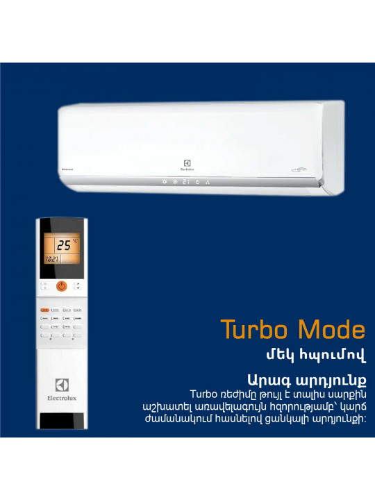 Օդորակիչ ELECTROLUX MONACO EACS/I-18HM/N8_22Y (T) 