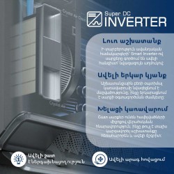 Кондиционер ELECTROLUX Onix Super DC EACS/I-18HIX-BLACK/N8 