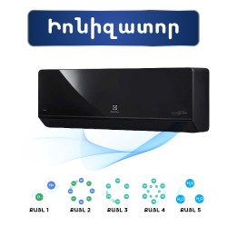 Кондиционер ELECTROLUX Onix Super DC EACS/I-18HIX-BLACK/N8 