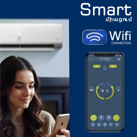 Кондиционер ELECTROLUX Onix Super DC EACS/I-18HIX-BLACK/N8 