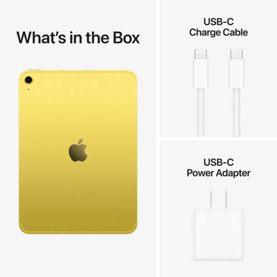 Планшет APPLE iPad 11 (A16) WiFi 128GB (Yellow) (A3354) (MD4D4QA/A)