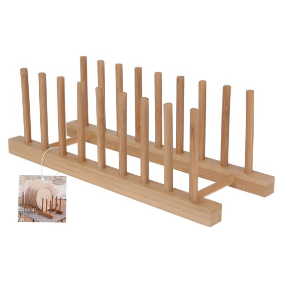 Держатель KOOPMAN 170486000 PLATE HOLDER BAMBOO 34x12CM (308502)