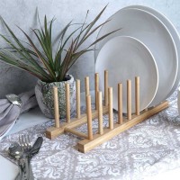 Holder KOOPMAN 170486000 PLATE HOLDER BAMBOO 34x12CM (308502)